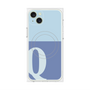 プレミアムパネル with MagSafe［ オリジナル - initial two tone - Q blue ］