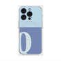 プレミアムパネル with MagSafe［ オリジナル - initial two tone - Q blue ］