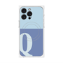 プレミアムパネル with MagSafe［ オリジナル - initial two tone - Q blue ］