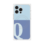 プレミアムパネル with MagSafe［ オリジナル - initial two tone - Q blue ］