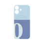 プレミアムパネル with MagSafe［ オリジナル - initial two tone - Q blue ］