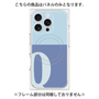 プレミアムパネル with MagSafe［ オリジナル - initial two tone - Q blue ］