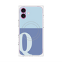 プレミアムパネル with MagSafe［ オリジナル - initial two tone - Q blue ］