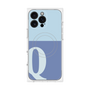 プレミアムパネル with MagSafe［ オリジナル - initial two tone - Q blue ］