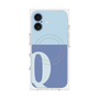 プレミアムパネル with MagSafe［ オリジナル - initial two tone - Q blue ］