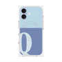 プレミアムパネル with MagSafe［ オリジナル - initial two tone - Q blue ］