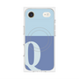 プレミアムパネル with MagSafe［ オリジナル - initial two tone - Q blue ］