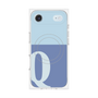 プレミアムパネル with MagSafe［ オリジナル - initial two tone - Q blue ］