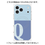 プレミアムパネル with MagSafe［ オリジナル - initial two tone - Q blue ］