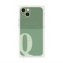 プレミアムパネル with MagSafe［ オリジナル - initial two tone - Q green ］