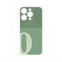 プレミアムパネル with MagSafe［ オリジナル - initial two tone - Q green ］