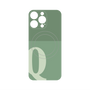 プレミアムパネル with MagSafe［ オリジナル - initial two tone - Q green ］