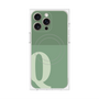 プレミアムパネル with MagSafe［ オリジナル - initial two tone - Q green ］