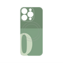 プレミアムパネル with MagSafe［ オリジナル - initial two tone - Q green ］