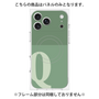 プレミアムパネル with MagSafe［ オリジナル - initial two tone - Q green ］