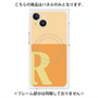 プレミアムパネル with MagSafe［ オリジナル - initial two tone - R orange ］