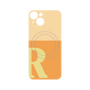 プレミアムパネル with MagSafe［ オリジナル - initial two tone - R orange ］