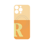 プレミアムパネル with MagSafe［ オリジナル - initial two tone - R orange ］
