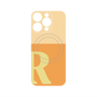 プレミアムパネル with MagSafe［ オリジナル - initial two tone - R orange ］