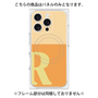プレミアムパネル with MagSafe［ オリジナル - initial two tone - R orange ］