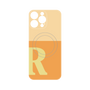 プレミアムパネル with MagSafe［ オリジナル - initial two tone - R orange ］