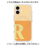 プレミアムパネル with MagSafe［ オリジナル - initial two tone - R orange ］
