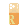プレミアムパネル with MagSafe［ オリジナル - initial two tone - R orange ］
