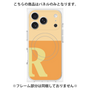 プレミアムパネル with MagSafe［ オリジナル - initial two tone - R orange ］