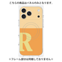 プレミアムパネル with MagSafe［ オリジナル - initial two tone - R orange ］