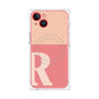 プレミアムパネル with MagSafe［ オリジナル - initial two tone - R pink ］