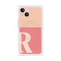 プレミアムパネル with MagSafe［ オリジナル - initial two tone - R pink ］