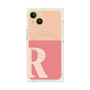 プレミアムパネル with MagSafe［ オリジナル - initial two tone - R pink ］