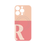 プレミアムパネル with MagSafe［ オリジナル - initial two tone - R pink ］