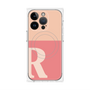 プレミアムパネル with MagSafe［ オリジナル - initial two tone - R pink ］