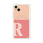 プレミアムパネル with MagSafe［ オリジナル - initial two tone - R pink ］