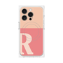 プレミアムパネル with MagSafe［ オリジナル - initial two tone - R pink ］