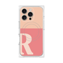 プレミアムパネル with MagSafe［ オリジナル - initial two tone - R pink ］