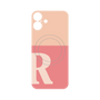 プレミアムパネル with MagSafe［ オリジナル - initial two tone - R pink ］