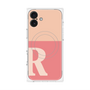 プレミアムパネル with MagSafe［ オリジナル - initial two tone - R pink ］