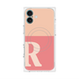 プレミアムパネル with MagSafe［ オリジナル - initial two tone - R pink ］