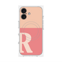 プレミアムパネル with MagSafe［ オリジナル - initial two tone - R pink ］