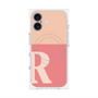プレミアムパネル with MagSafe［ オリジナル - initial two tone - R pink ］