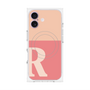プレミアムパネル with MagSafe［ オリジナル - initial two tone - R pink ］