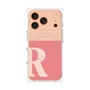 プレミアムパネル with MagSafe［ オリジナル - initial two tone - R pink ］