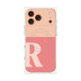 プレミアムパネル with MagSafe［ オリジナル - initial two tone - R pink ］
