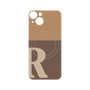 プレミアムパネル with MagSafe［ オリジナル - initial two tone - R brown ］