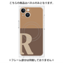 プレミアムパネル with MagSafe［ オリジナル - initial two tone - R brown ］