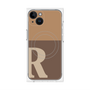 プレミアムパネル with MagSafe［ オリジナル - initial two tone - R brown ］