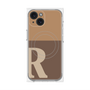 プレミアムパネル with MagSafe［ オリジナル - initial two tone - R brown ］