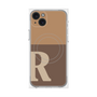 プレミアムパネル with MagSafe［ オリジナル - initial two tone - R brown ］